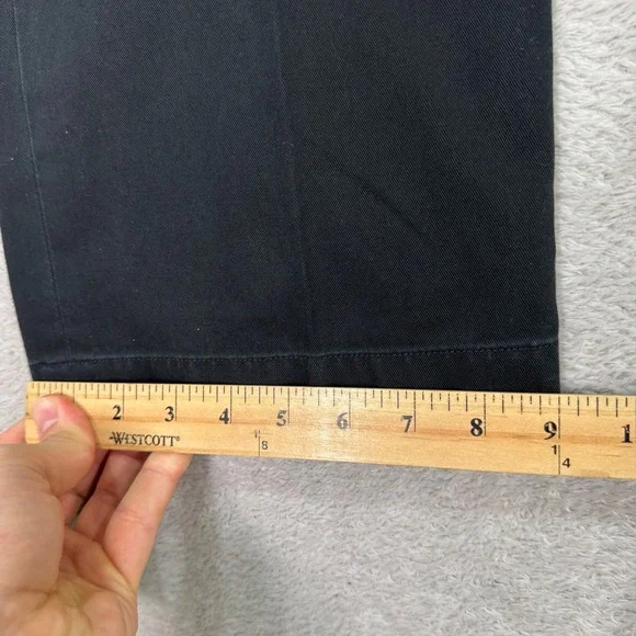 Polo Ralph Lauren Mens 38x32 Classic Fit Chino Pants Black Cotton Twill Casual - Picture 11 of 12